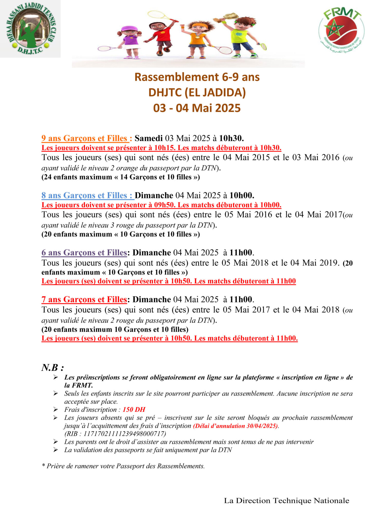 TENNIS-RASSEMBLEMENT-DHJTC